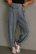 Medium Gray Mineral Wash Jogger