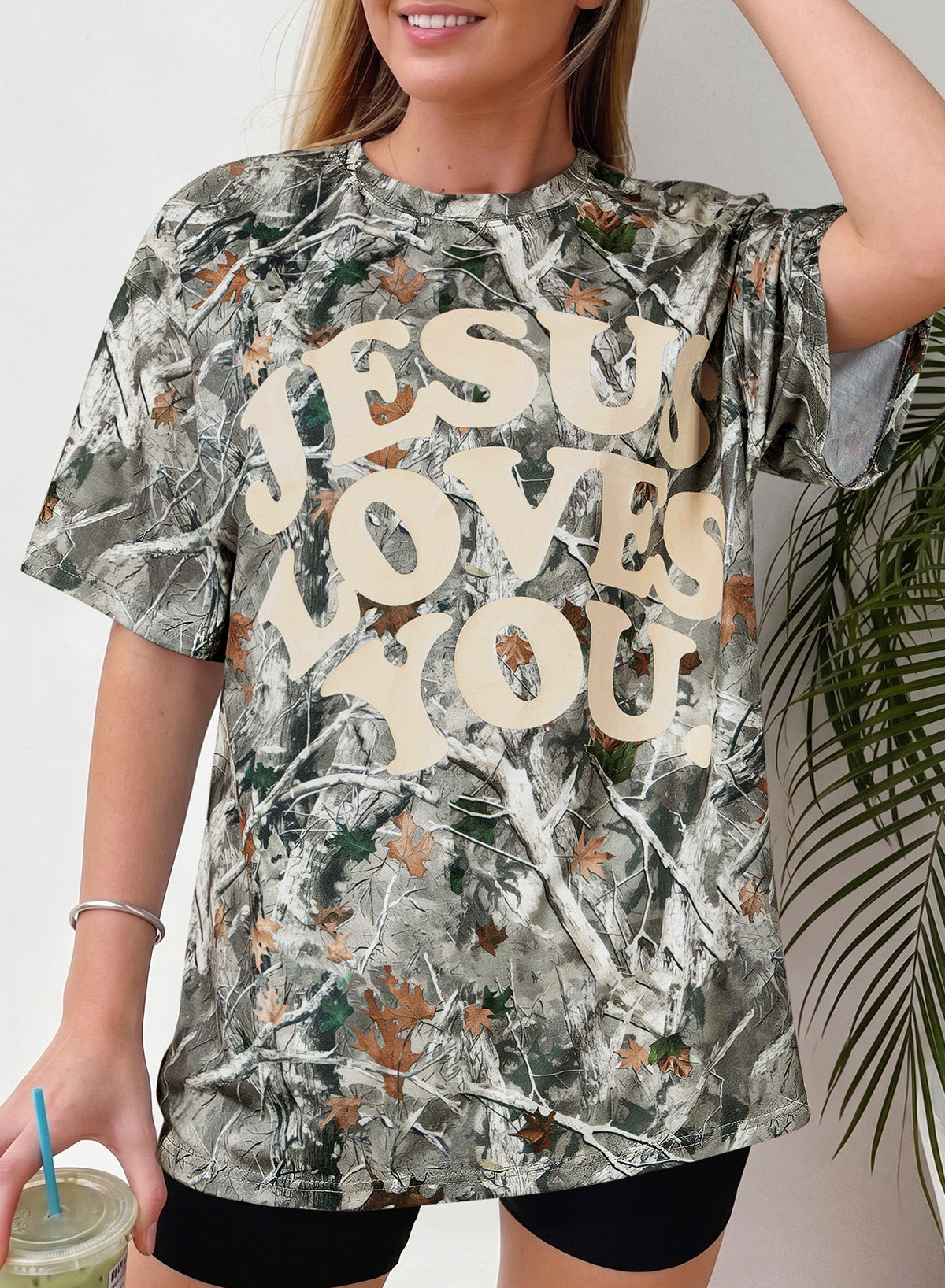 Jesus Loves You - Camo